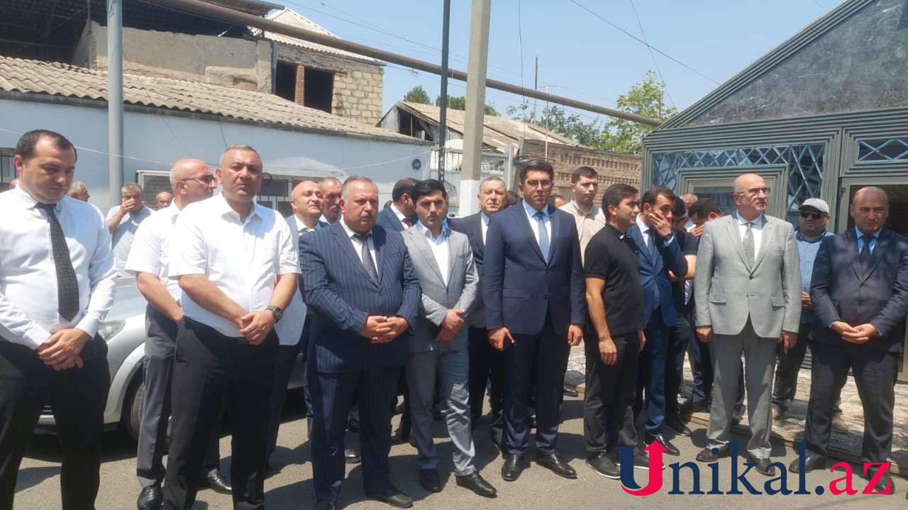 Natiq Qasımovun anası dəfn edildi - FOTOLAR